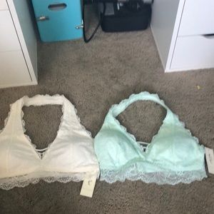 2 Hollister Gilly Hicks bralettes